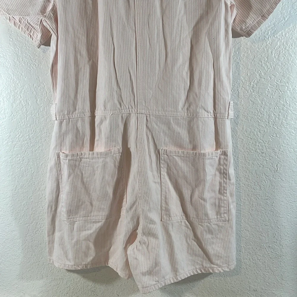 BLANK NYC STRAWBERRY PUNCH ROMPER STRIPES WITH POCKETS SIZE MEDIUM NEW - Picture 8 of 12